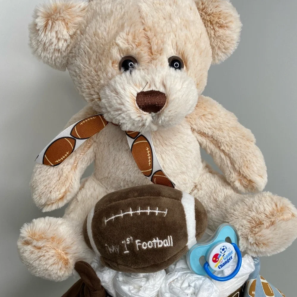 Sport Football Diaper Cake